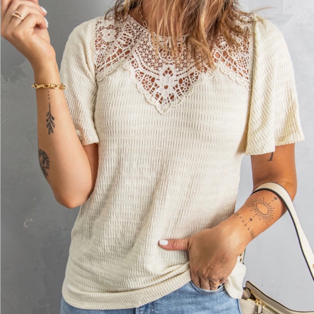 Women’s Shirt, Crochet Top